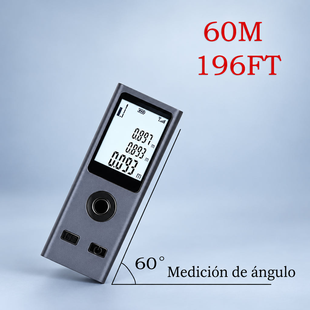 Medidor láser de 60 metros