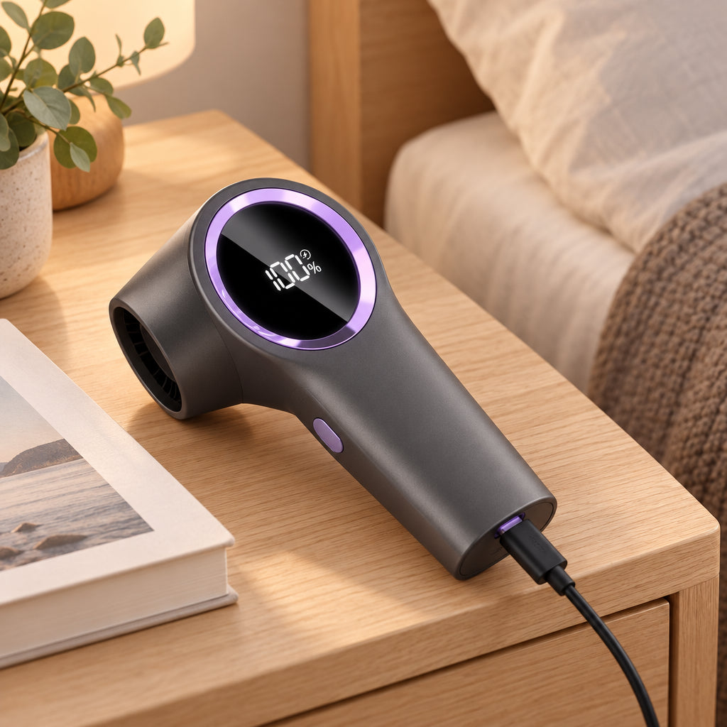 Quitapelusas eléctrico recargable con pantalla LED