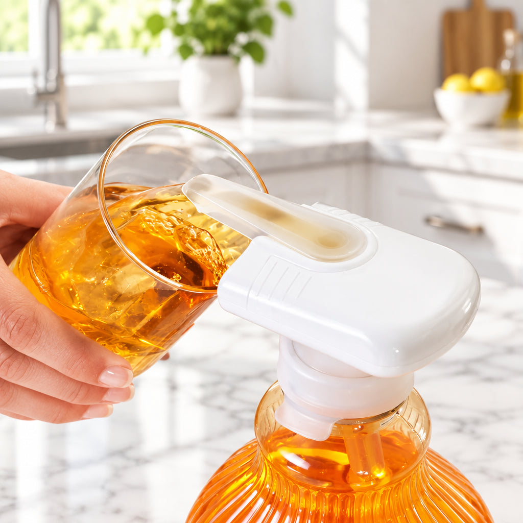 Dispensador automático de bebidas para garrafa