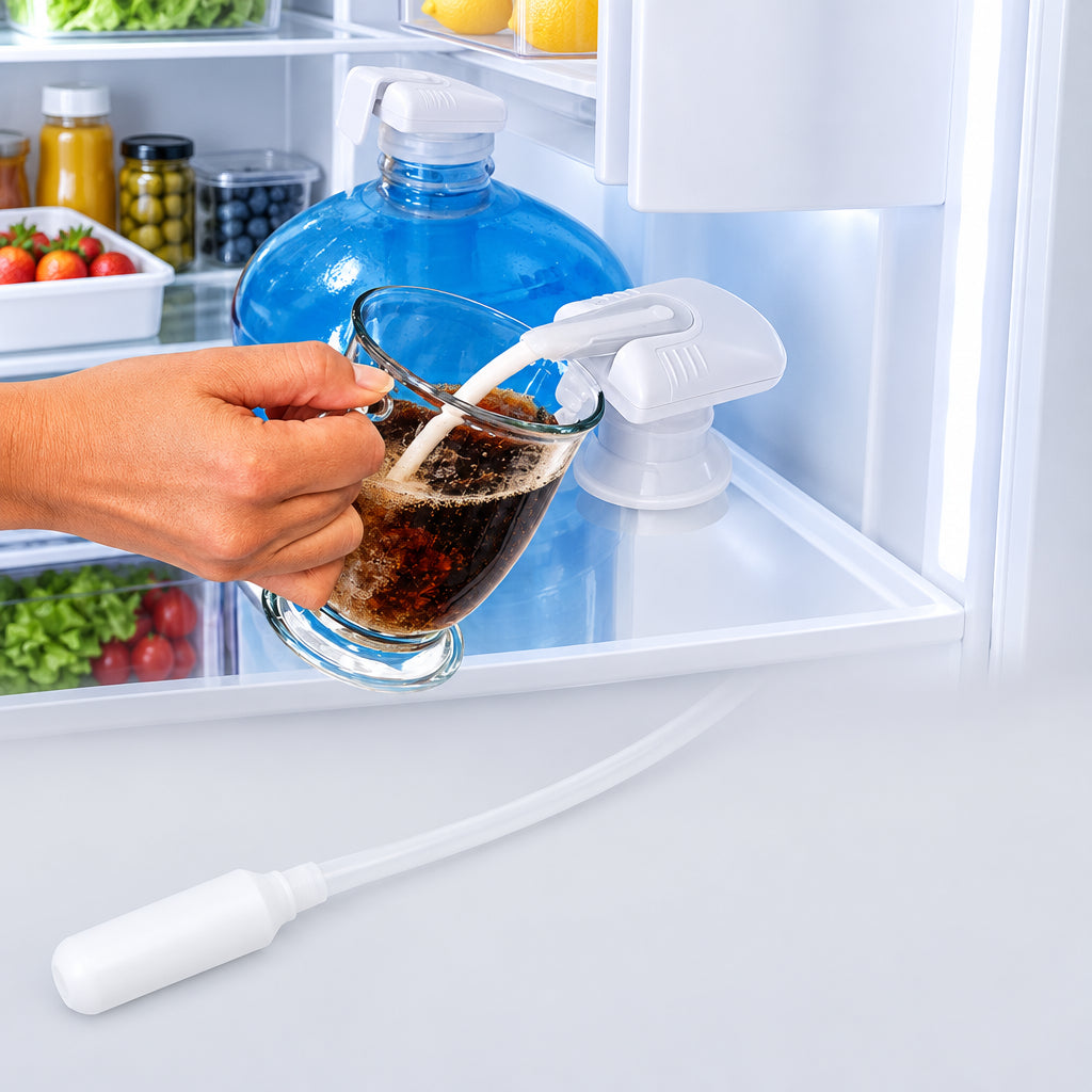 Dispensador automático de bebidas para garrafa