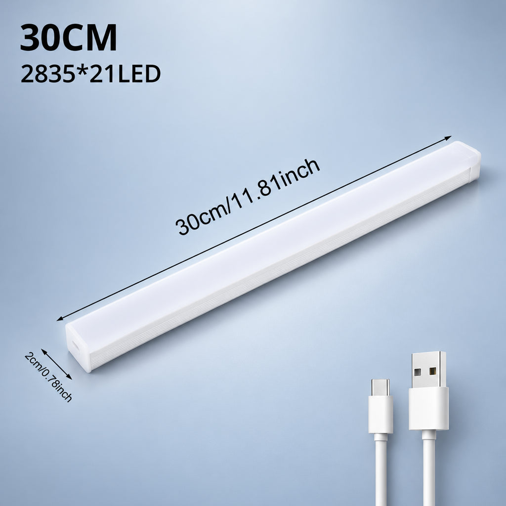 Luz LED con sensor de movimiento recargable